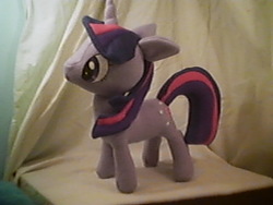 Size: 320x240 | Tagged: safe, artist:sillybulldog, twilight sparkle, g4, irl, photo, plushie, solo