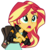 Size: 606x660 | Tagged: safe, artist:fella, sunset shimmer, equestria girls, g4, my little pony equestria girls: friendship games, bag, clothes, confused, female, jacket, leather jacket, open mouth, shocked, simple background, solo, transparent background