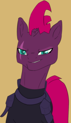 Size: 573x990 | Tagged: artist needed, safe, tempest shadow, pony, unicorn, g4, my little pony: the movie, female, simple background, solo