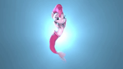 Size: 480x270 | Tagged: safe, artist:everfree team, pinkie pie, mermaid, merpony, g4, 3d, animated, female, gif, it came from youtube, meme, sexy fish, solo, source filmmaker, youtube link