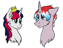 Size: 2048x1567 | Tagged: safe, artist:xanderserb, oc, oc only, pony, liechtenstein, luxembourg, nation ponies, ponified, solo
