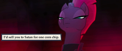 Size: 1100x459 | Tagged: safe, edit, edited screencap, screencap, tempest shadow, g4, my little pony: the movie, female, guide to troubled birds, meme, solo