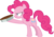 Size: 1884x1310 | Tagged: safe, artist:sonofaskywalker, pinkie pie, earth pony, pony, g4, my little pony: friendship is magic, secrets and pies, female, food, mare, pecan pie, pie, simple background, solo, transparent background, vector