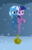 Size: 252x394 | Tagged: safe, artist:navitaserussirus, trixie, twilight sparkle, genie, asktwixiegenies, g4, cropped, female, lesbian, ship:twixie, shipping, snow, species swap