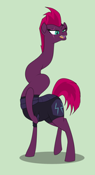 Size: 1232x2260 | Tagged: safe, artist:astr0zone, tempest shadow, g4, my little pony: the movie, angry, armor, impossibly long neck, long neck, necc, twisted neck, u wot m8, wat