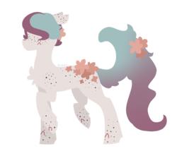 Size: 1919x1695 | Tagged: safe, artist:person8149, oc, oc only, oc:california, earth pony, pony, chest fluff, female, floppy ears, hooves, lineless, mare, minimalist, modern art, simple background, solo, transparent background