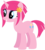 Size: 1024x1137 | Tagged: safe, artist:ra1nb0wk1tty, pinkie pie, sunny flare, pony, unicorn, g4, equestria girls ponified, female, mare, ponified, recolor, simple background, solo, transparent background