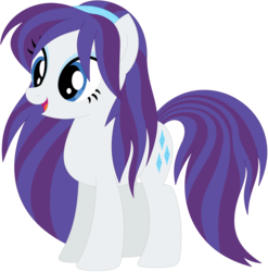 Size: 1024x1038 | Tagged: safe, artist:ra1nb0wk1tty, lemon zest, rarity, earth pony, pony, g4, equestria girls ponified, female, mare, palette swap, ponified, recolor, simple background, solo, transparent background