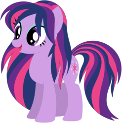 Size: 1024x1035 | Tagged: safe, artist:ra1nb0wk1tty, lemon zest, twilight sparkle, earth pony, pony, g4, equestria girls ponified, female, mare, ponified, recolor, simple background, solo, transparent background