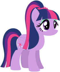 Size: 1024x1218 | Tagged: safe, artist:ra1nb0wk1tty, sour sweet, twilight sparkle, pegasus, pony, g4, equestria girls ponified, female, mare, ponified, recolor, simple background, solo, transparent background