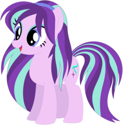 Size: 1024x1035 | Tagged: safe, artist:ra1nb0wk1tty, lemon zest, starlight glimmer, earth pony, pony, g4, equestria girls ponified, female, mare, ponified, recolor, simple background, solo, transparent background