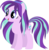 Size: 1024x1035 | Tagged: safe, artist:ra1nb0wk1tty, lemon zest, starlight glimmer, earth pony, pony, g4, equestria girls ponified, female, mare, ponified, recolor, simple background, solo, transparent background