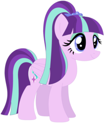 Size: 1024x1219 | Tagged: safe, artist:ra1nb0wk1tty, sour sweet, starlight glimmer, pegasus, pony, g4, equestria girls ponified, female, mare, ponified, recolor, simple background, solo, transparent background