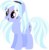 Size: 1024x1035 | Tagged: safe, artist:ra1nb0wk1tty, lemon zest, sugarcoat, earth pony, pony, g4, equestria girls ponified, female, mare, ponified, recolor, simple background, solo, transparent background