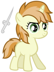 Size: 400x539 | Tagged: safe, artist:lost-our-dreams, oc, oc only, oc:zelda melody, pony, unicorn, female, filly, offspring, parent:button mash, parent:sweetie belle, parents:sweetiemash, simple background, solo, transparent background