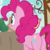 Size: 724x720 | Tagged: safe, screencap, pinkie pie, earth pony, pony, g4, secrets and pies, balloonbutt, butt, cropped, female, mare, plot, smiling, solo