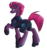 Size: 4193x4417 | Tagged: safe, artist:amazing-artsong, tempest shadow, pony, g4, my little pony: the movie, absurd resolution, armor, broken horn, butt, female, horn, looking back, mare, plot, raised hoof, simple background, solo, transparent background