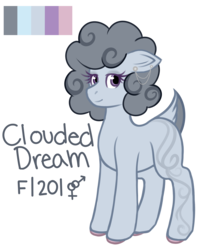 Size: 3500x4300 | Tagged: safe, artist:blocksy-art, oc, oc only, oc:clouded dream, sheep pony, female, high res, mare, reference sheet, simple background, solo, transparent background