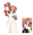 Size: 1500x1600 | Tagged: safe, artist:turtlefarminguy, booth barker, cherry cola, cherry fizzy, rainberry, rainbow stars, pony, unicorn, g4, bow, male, picture-in-picture, raised hoof, screencap reference, simple background, solo, tail bow, transparent background