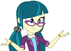 Size: 1206x863 | Tagged: safe, artist:thebar, juniper montage, equestria girls, equestria girls specials, g4, my little pony equestria girls: movie magic, bracelet, female, glasses, jewelry, simple background, solo, transparent background