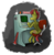 Size: 1024x1054 | Tagged: safe, artist:skrapbox, oc, oc only, oc:alkarasu, bat pony, pony, chair, coffee mug, computer, cyrillic, gift art, mug, single, sitting, solo, wrench