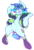 Size: 2486x3700 | Tagged: safe, artist:anonymous, oc, oc only, oc:raven mcchippy, earth pony, pony, high res, solo, tongue out