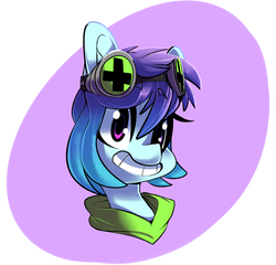 Size: 2179x2091 | Tagged: safe, artist:sourspot, oc, oc only, oc:raven mcchippy, earth pony, pony, goggles, high res, solo