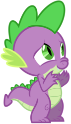 Size: 2770x4853 | Tagged: safe, artist:estories, spike, dragon, g4, cute, high res, male, simple background, smiling, solo, spikabetes, transparent background, vector