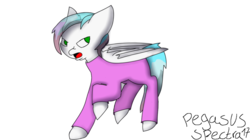 Size: 1024x575 | Tagged: safe, artist:pegasusspectra, edit, oc, oc only, angry, base used, clothes, multicolored hair, multicolored tail, simple background