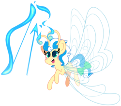 Size: 800x697 | Tagged: safe, artist:riouku, oc, oc only, breezie, cute, non-pony oc, open mouth, simple background, smiling, solo, transparent background