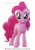 Size: 1524x2160 | Tagged: safe, artist:therealdjthed, pinkie pie, earth pony, pony, g4, 3d, 3d model, blender, blender cycles, cycles render, female, mare, model:djthed, patreon, patreon logo, simple background, smiling, solo, transparent background