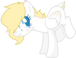 Size: 1024x783 | Tagged: safe, artist:sweetkittypet, oc, oc only, pegasus, pony, base used, deer tail, female, mare, scrunchy face, simple background, solo, transparent background