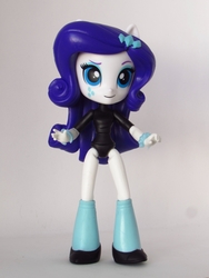 Size: 612x816 | Tagged: safe, artist:whatthehell!?, rarity, equestria girls, g4, bracelet, clothes, doll, equestria girls minis, fixed, irl, jewelry, leotard, merchandise, photo, shoes, toy