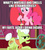 Size: 600x674 | Tagged: safe, edit, edited screencap, screencap, granny smith, pinkie pie, baby cakes, g4, where the apple lies, angry, fart, image macro, meme, memeful.com, microphone, the boondocks