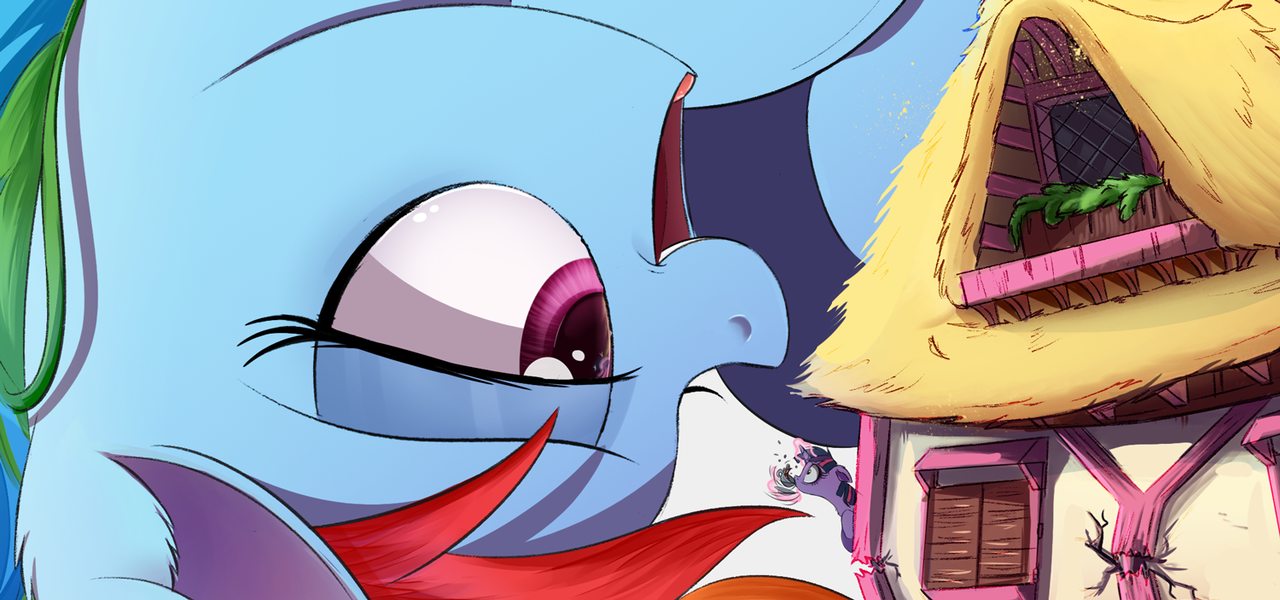 1565001 Safe Artist Ncmares Rainbow Dash Twilight Sparkle Alicorn Pony Duo Giant Pony Macro Open Mouth Simple Background Size Difference Twilight Sparkle Alicorn White Background Derpibooru