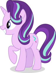 Size: 3882x5101 | Tagged: safe, artist:caliazian, starlight glimmer, pony, unicorn, g4, to change a changeling, female, mare, show accurate, simple background, smiling, solo, transparent background, vector