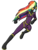 Size: 1928x2520 | Tagged: safe, artist:artemis-polara, rainbow dash, human, equestria girls, g4, clothes, costume, female, halloween, holiday, shadowbolt dash, shadowbolts, shadowbolts costume, simple background, skintight clothes, solo, transparent background