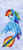 Size: 304x651 | Tagged: safe, artist:jenkiwi, rainbow dash, pegasus, seapony (g4), g4, my little pony: the movie, blue background, bubble, cute, dashabetes, dorsal fin, female, fin, fin wings, fins, fish tail, flowing mane, flowing tail, mare, ocean, open mouth, pink eyes, scales, seaponified, seapony rainbow dash, signature, simple background, smiling, solo, species swap, swimming, tail, traditional art, underwater, water, wings