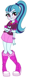 Size: 405x1080 | Tagged: artist needed, source needed, safe, sonata dusk, equestria girls, g4, boots, clothes, cute, female, ponytail, shoes, skirt, solo