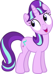 Size: 3189x4500 | Tagged: safe, artist:slb94, starlight glimmer, pony, unicorn, g4, the cutie re-mark, cute, female, looking back, mare, s5 starlight, simple background, solo, transparent background, vector