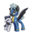 Size: 1073x1216 | Tagged: safe, artist:tsitra360, rumble, thunderlane, pegasus, pony, g4, marks and recreation, my little pony: friendship is magic, brothers, clothes, colt, duo, goggles, hape, hug, looking at you, male, personal space invasion, simple background, smiling, stallion, uncomfortable, uniform, white background, winghug, wonderbolts uniform