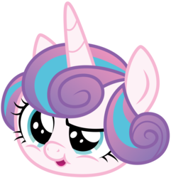 Size: 4375x4535 | Tagged: safe, artist:amarthgul, princess flurry heart, pony, g4, once upon a zeppelin, .ai available, .svg available, absurd resolution, bust, dreamworks face, female, portrait, simple background, solo, transparent background, vector
