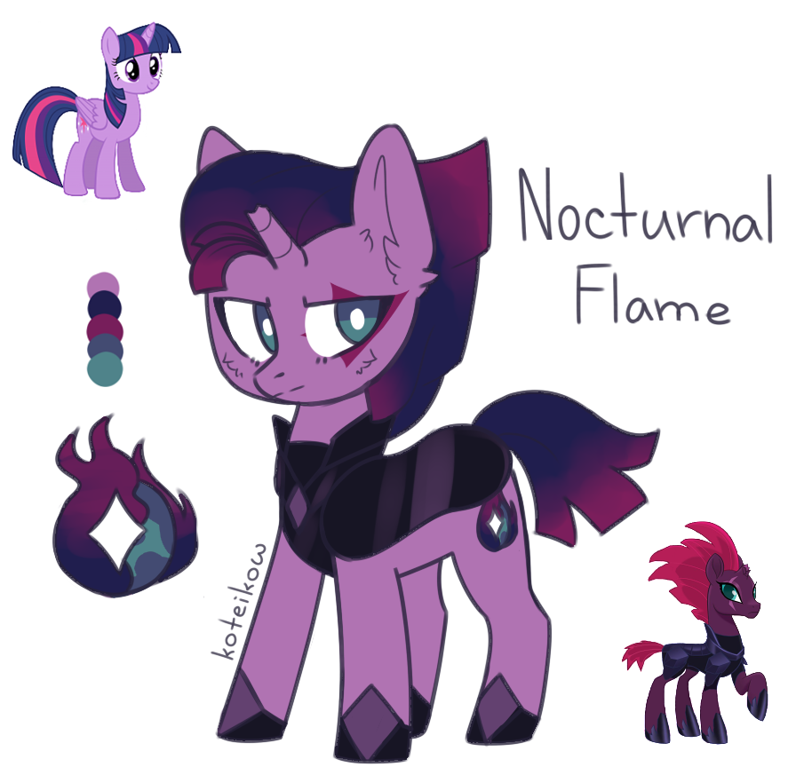 1550606 - safe, artist:fusionsofponies, artist:koteikow, tempest shadow, twilight  sparkle, alicorn, my little pony: the movie, adventure in the comments,  broken horn, fusion, twilight sparkle (alicorn) - Derpibooru