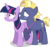 Size: 4442x4184 | Tagged: safe, artist:tomfraggle, star tracker, twilight sparkle, alicorn, pony, g4, my little pony: friendship is magic, once upon a zeppelin, absurd resolution, female, male, mare, open mouth, personal space invasion, simple background, smiling, stallion, transparent background, twilight sparkle (alicorn), vector