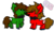 Size: 654x378 | Tagged: safe, artist:gamingstarluigisin, earth pony, pony, chest fluff, luigi, male, mario, paper mario, ponified, simple background, super mario bros., transparent background, unshorn fetlocks