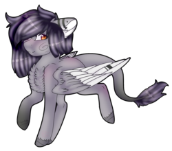 Size: 2217x1948 | Tagged: safe, artist:doux-ameri, oc, oc only, oc:yuka, pegasus, pony, female, mare, simple background, solo, transparent background