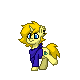 Size: 80x80 | Tagged: safe, derpibooru exclusive, pony, pony town, animated, gif, male, pixel art, ponified, simple background, solo, south park, south park: the fractured but whole, transparent background, trotting, tweek tweak, wonder tweek