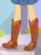 Size: 260x350 | Tagged: safe, screencap, applejack, a fine line, equestria girls, g4, my little pony equestria girls: better together, boots, cowboy boots, cropped, legs, pictures of legs, shoes