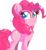 Size: 1466x1592 | Tagged: dead source, safe, artist:pastelhorses, pinkie pie, earth pony, pony, g4, colored pupils, cute, diapinkes, female, mare, simple background, smiling, solo, transparent background
