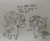 Size: 1247x1028 | Tagged: safe, artist:tjpones, starlight glimmer, twilight sparkle, alicorn, pony, unicorn, g4, black and white, bully, bullying, chibi, dialogue, duo, equal cutie mark, grayscale, lineart, monochrome, pure unfiltered evil, traditional art, twilight sparkle (alicorn)